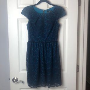 ABS blue lace dress size small